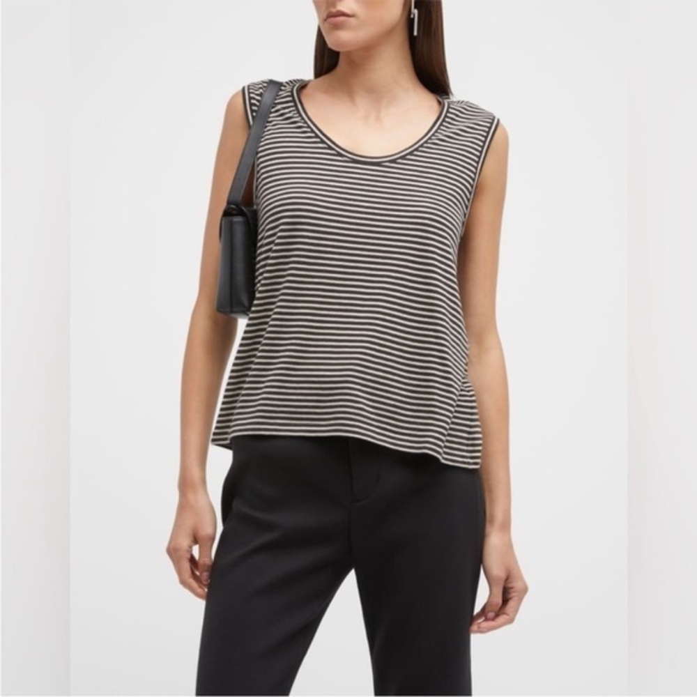 NWT Vince Bengal Stripe Scoop Neck Tee
